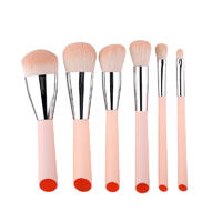 6pcs Wholesale Makeup Cosmetic Brush Set Manufacturers