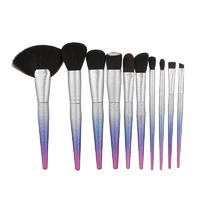 10pcs Basic Complete Makeup Brushes Set for Beginner